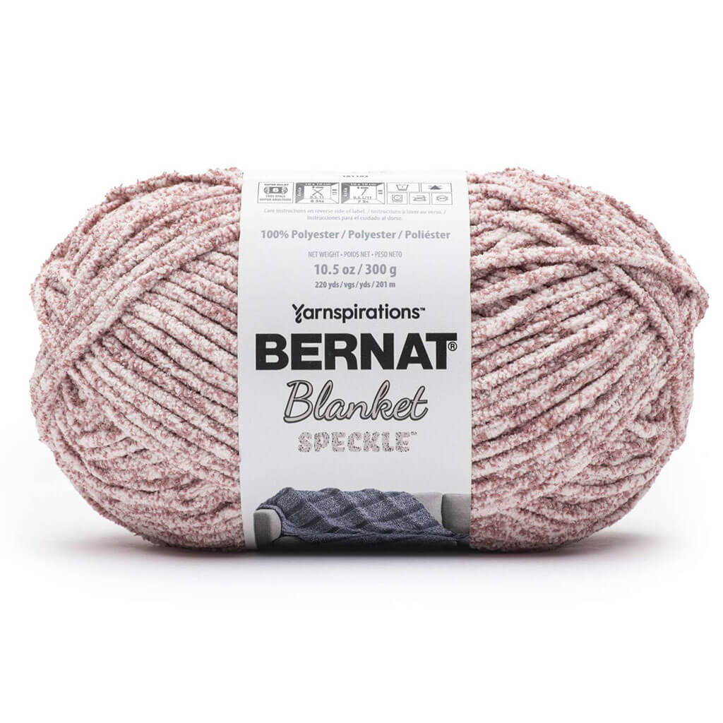 Bernat Blanket Speckle Yarn, Clay Brick