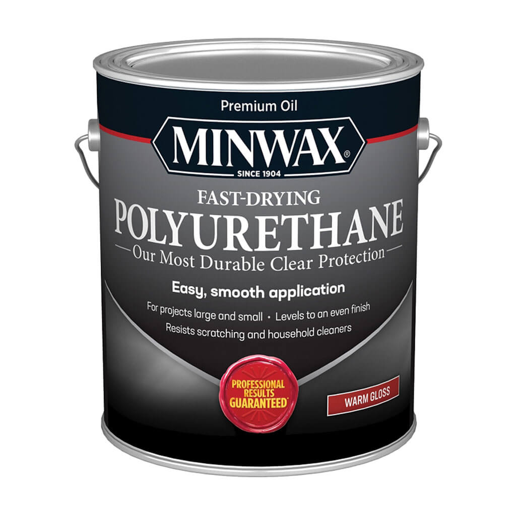 Minwax Polyurethane Semi-Gloss Liquid Clear, 1gal