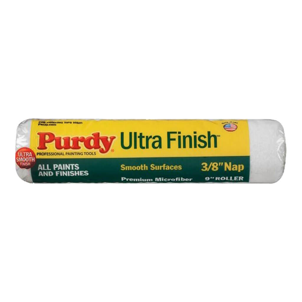 Purdy Ultra Finish Roller Cover 9in L Microfiber Cloth Cover