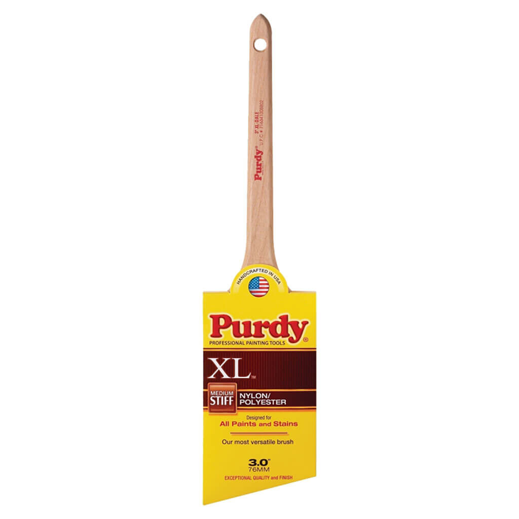 Purdy XL Dale Angle Nylon Polyester Blend Sash And Trim Brush 3in