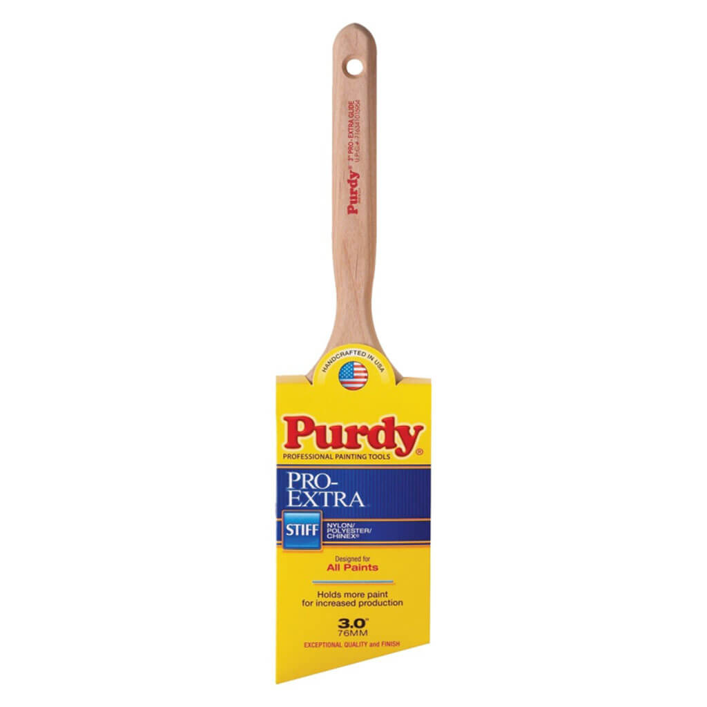 Purdy Pro-Extra Glide Chinex Blend Angled Sash And Trim Brush 3in