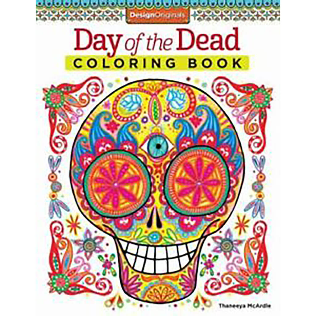 Day of The Dead Coloring Book