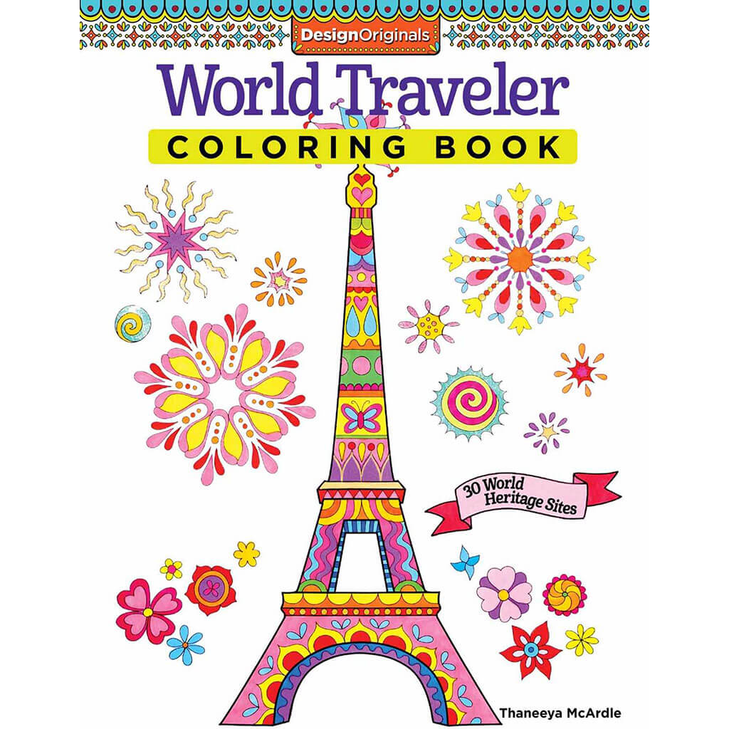 World Traveler Coloring Book