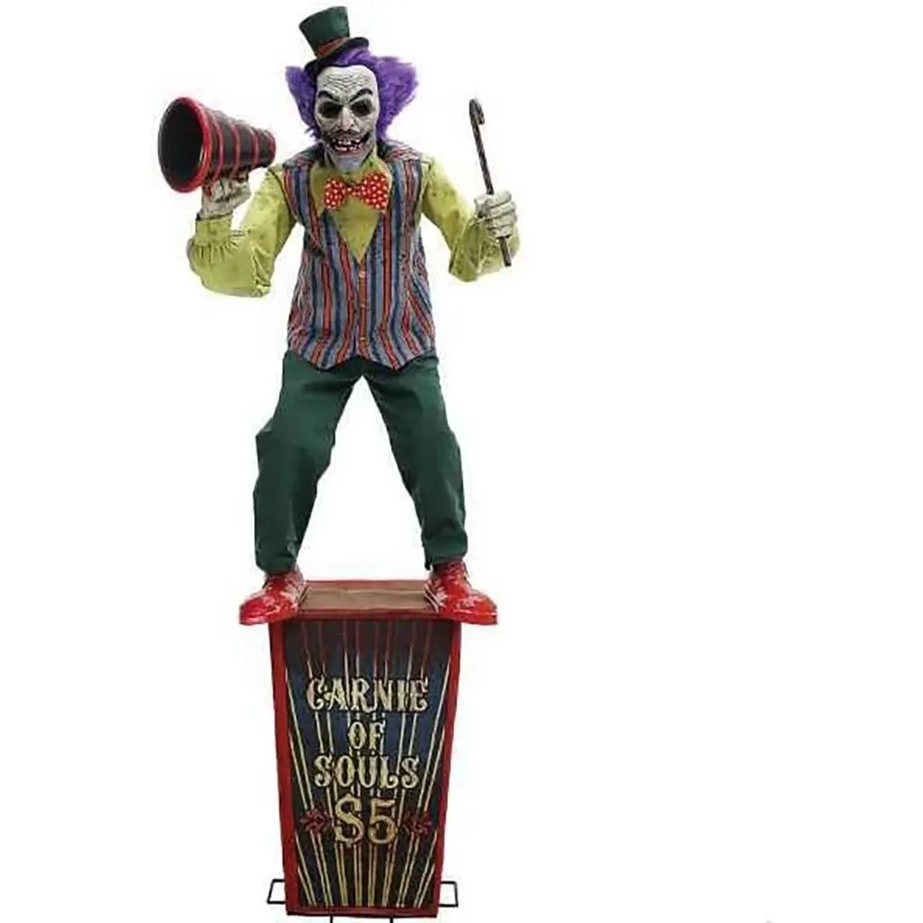 Animated Servo Carnival Barker, 72in