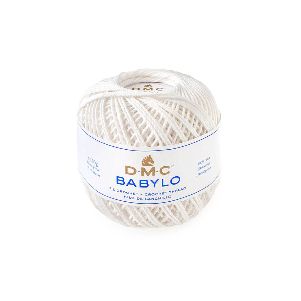 Babylo 3 Crochet Thread Balls 100G, White