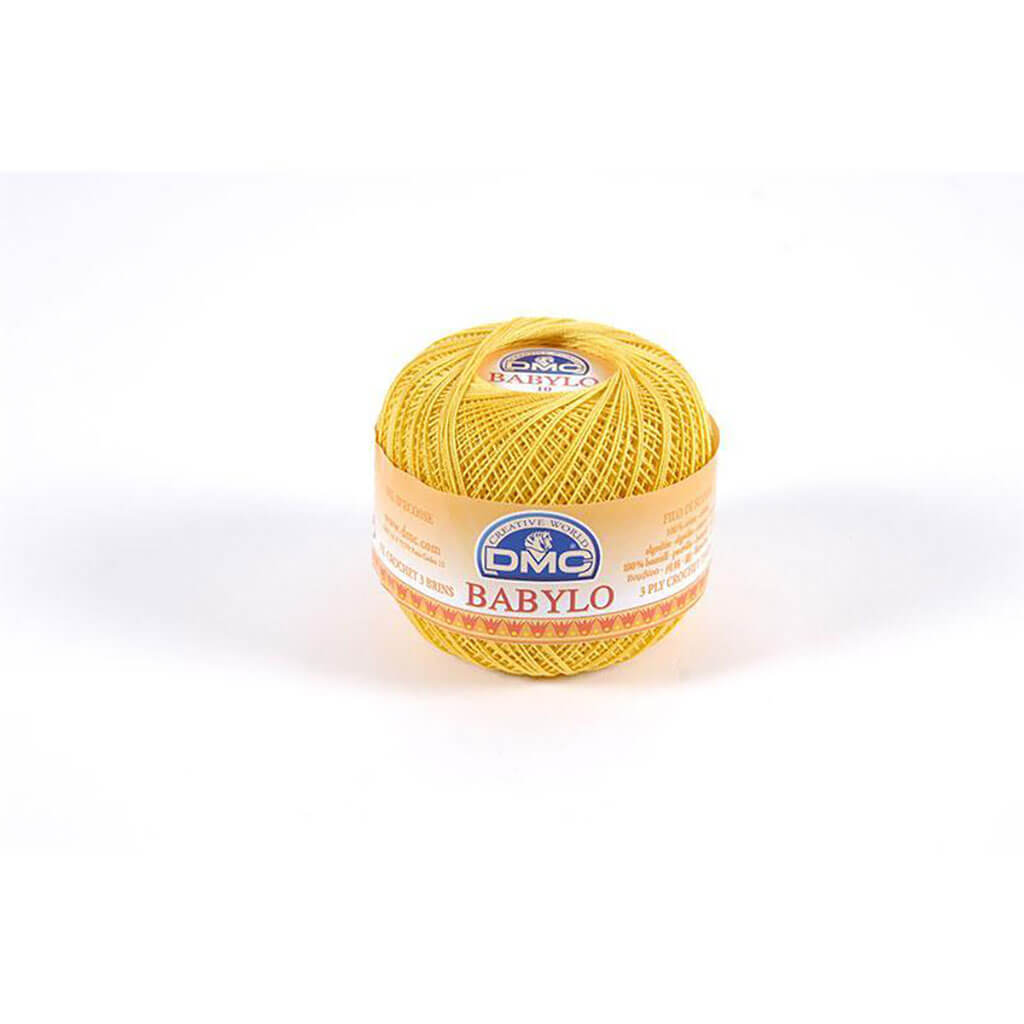 Babylo 10 Crochet Thread Balls 50G, Medium Light Topaz