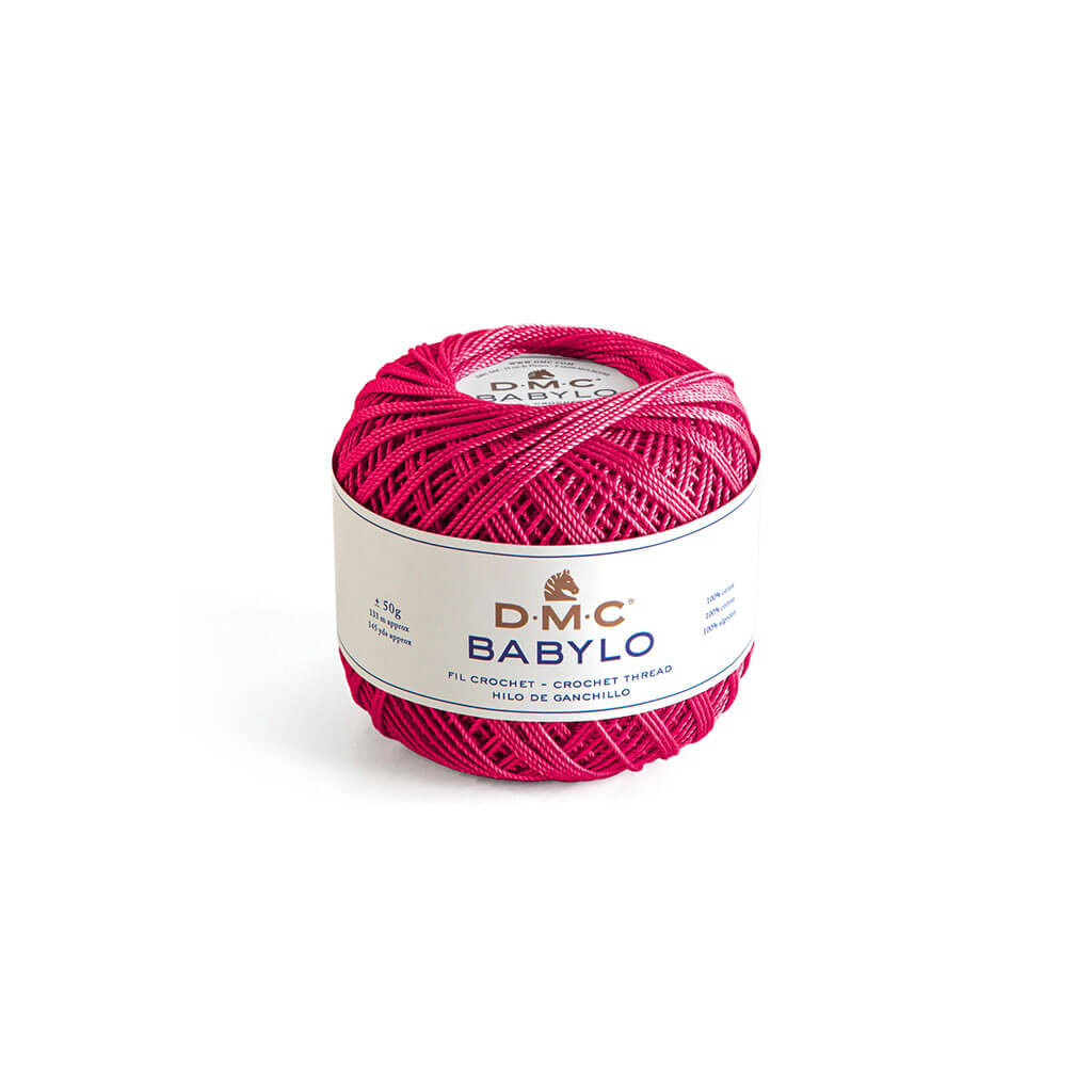 Babylo 5 Crochet Thread 50G, Very Dark Cranberry