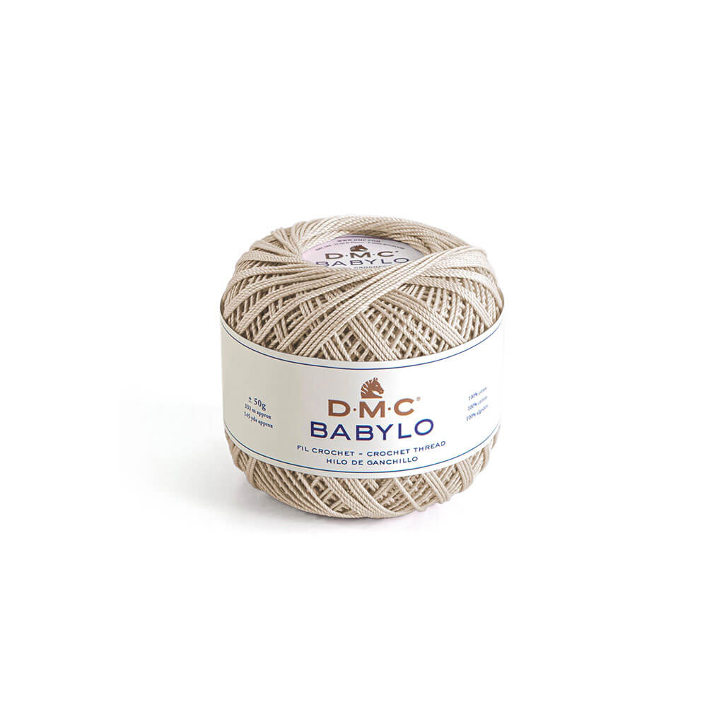 Babylo 5 Crochet Thread 50G, Very Light Beige Brown