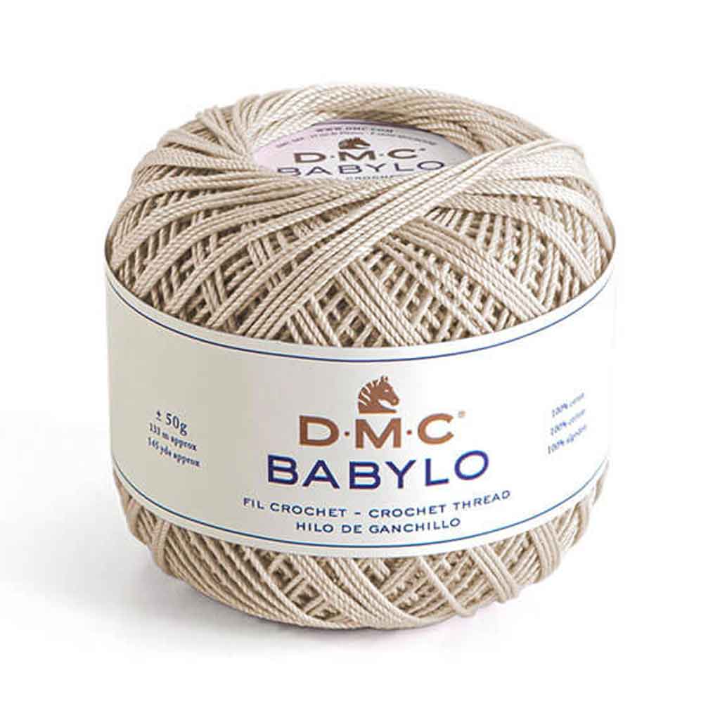 Babylo 5 Crochet Thread 50G, Very Light Beige Brown
