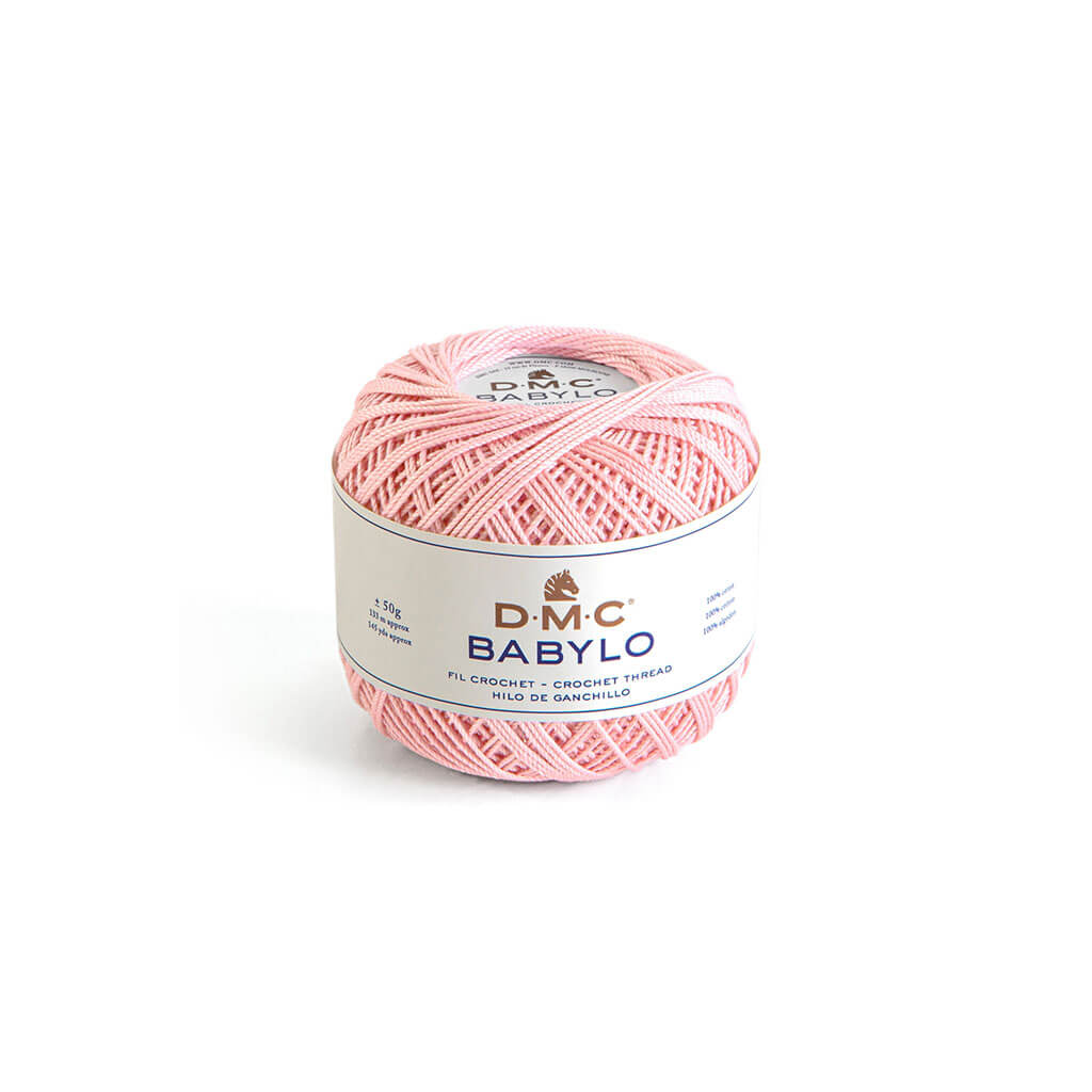 Babylo 5 Crochet Thread 50G, Very Light Shell Pink