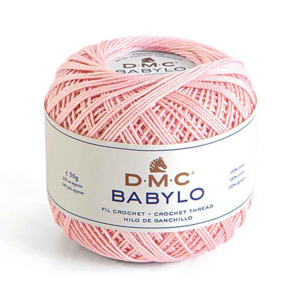 Babylo 5 Crochet Thread 50G, Very Light Shell Pink