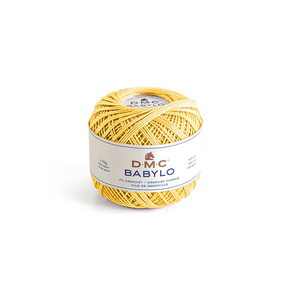 Babylo 5 Crochet Thread 50G, Light Pale Yellow