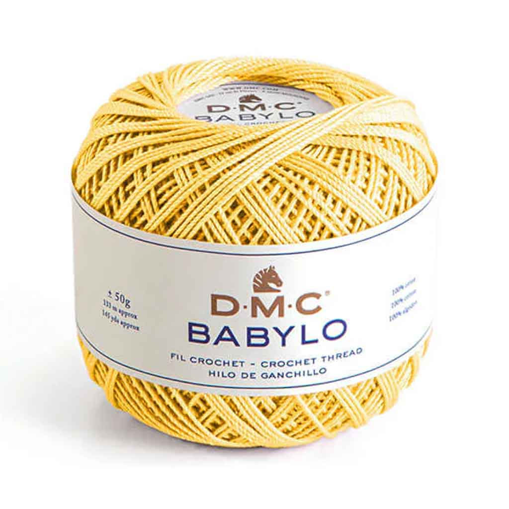 Babylo 5 Crochet Thread 50G, Light Pale Yellow