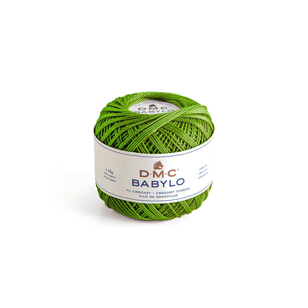 Babylo 5 Crochet Thread 50G, Medium Parrot Green