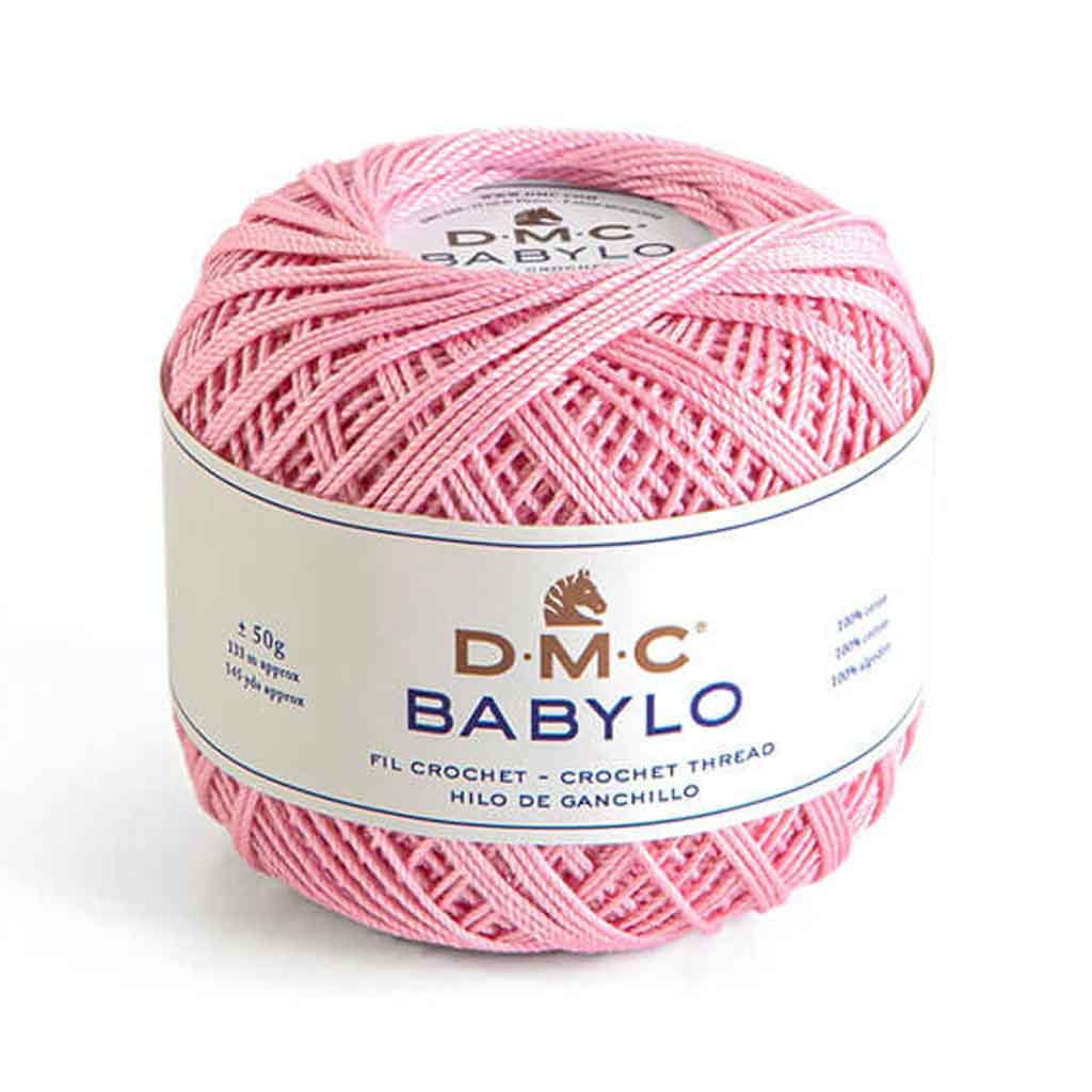 Babylo 5 Crochet Thread 50G, Pink
