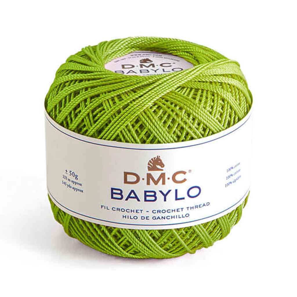 Babylo 5 Crochet Thread 50G, Light Parrot Green