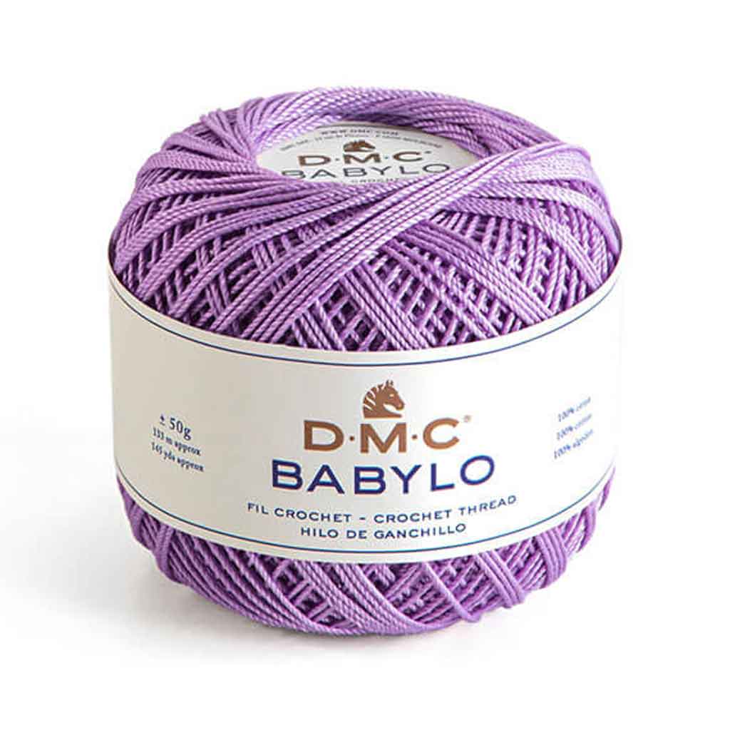 Babylo 5 Crochet Thread 50G, Medium Lavender