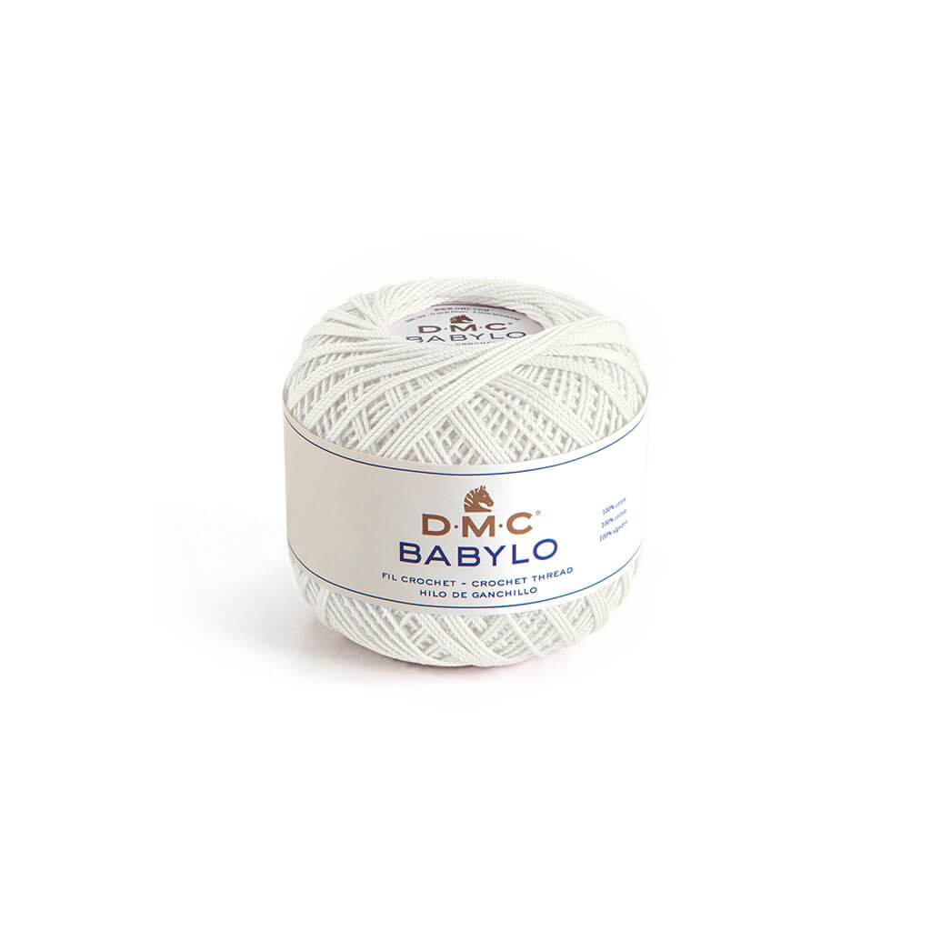 Babylo 5 Crochet Thread 50G, Winter White