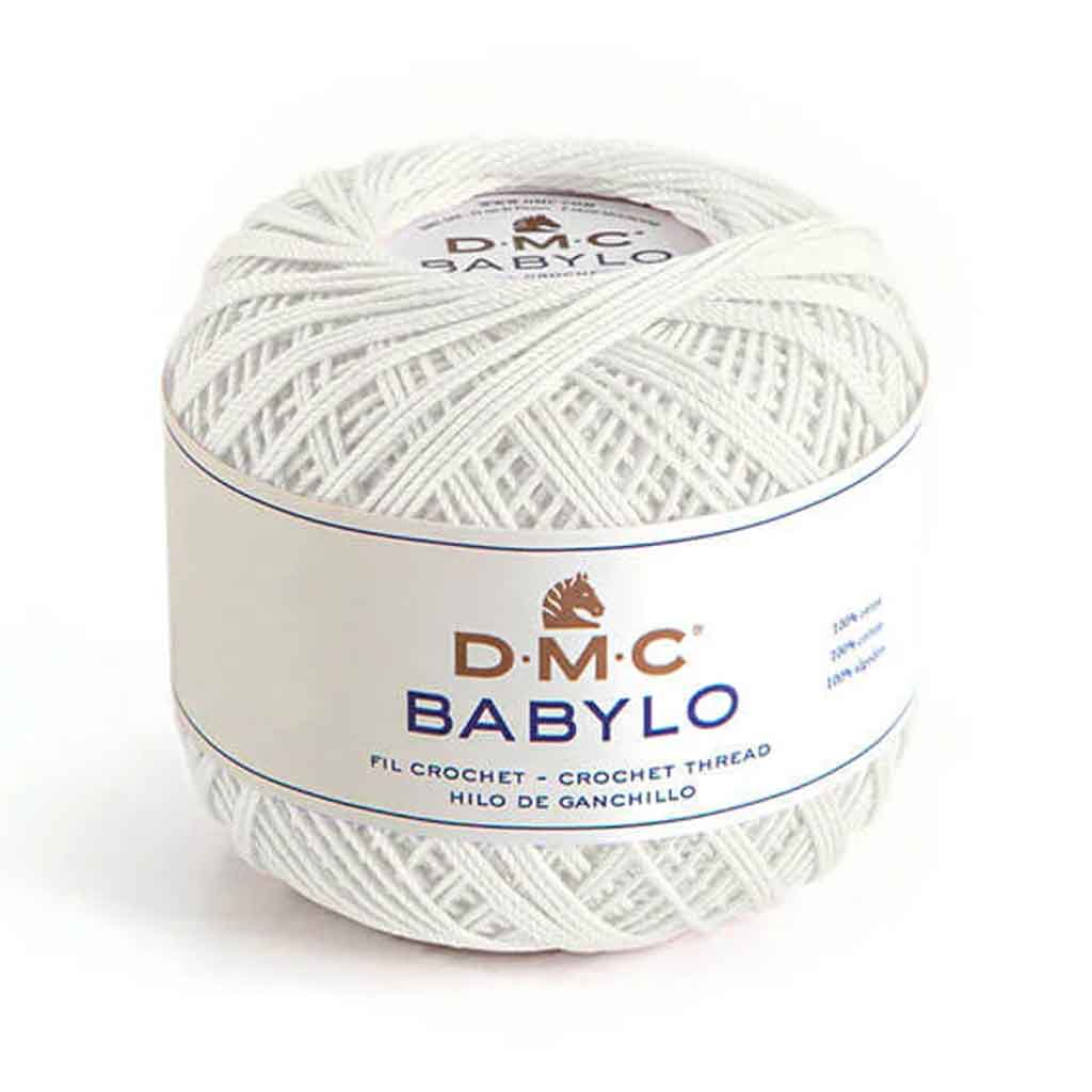 Babylo 5 Crochet Thread 50G, Winter White