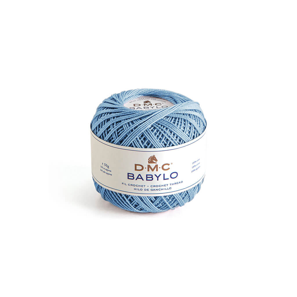 Babylo 5 Crochet Thread 50G, Light Lavender Blue