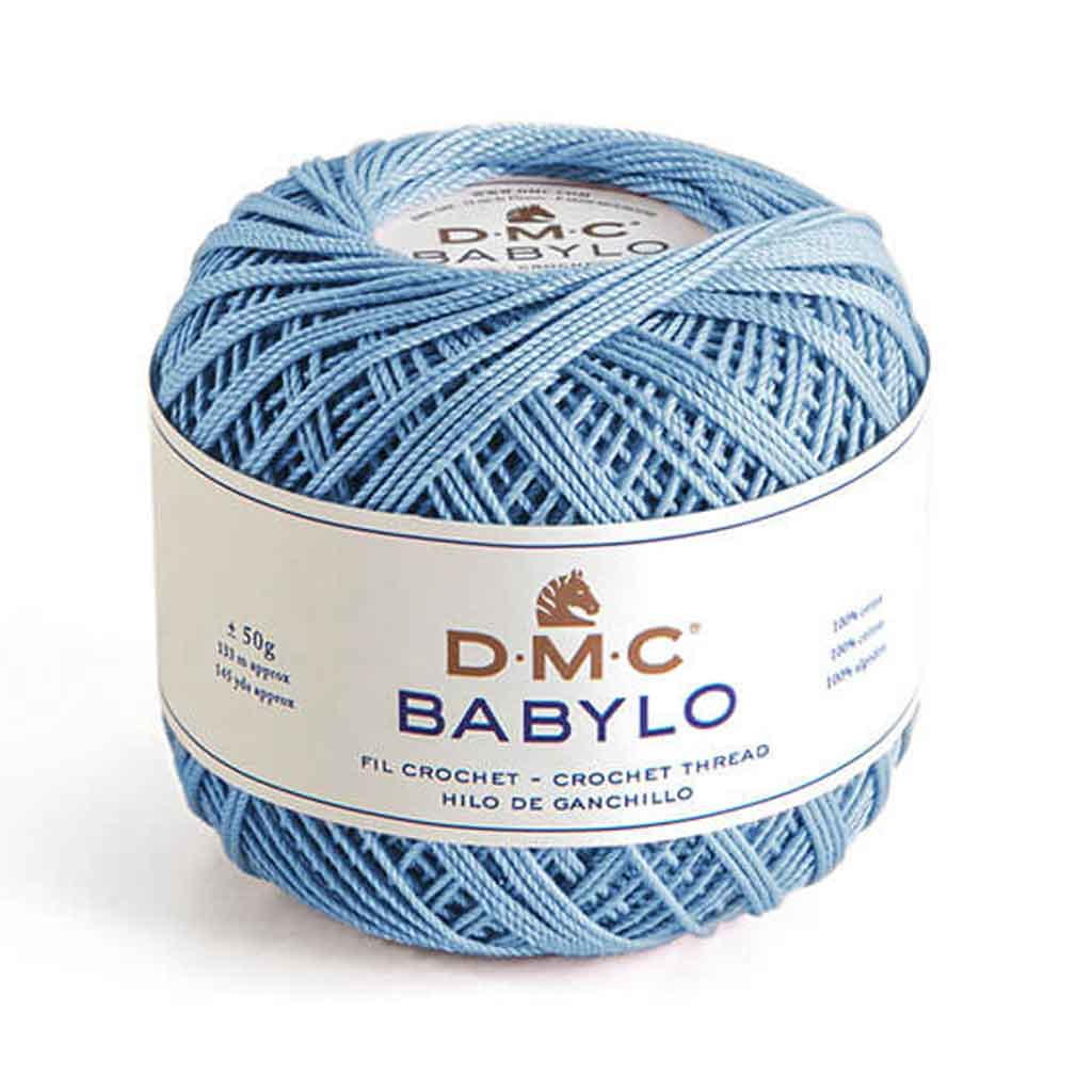 Babylo 5 Crochet Thread 50G, Light Lavender Blue