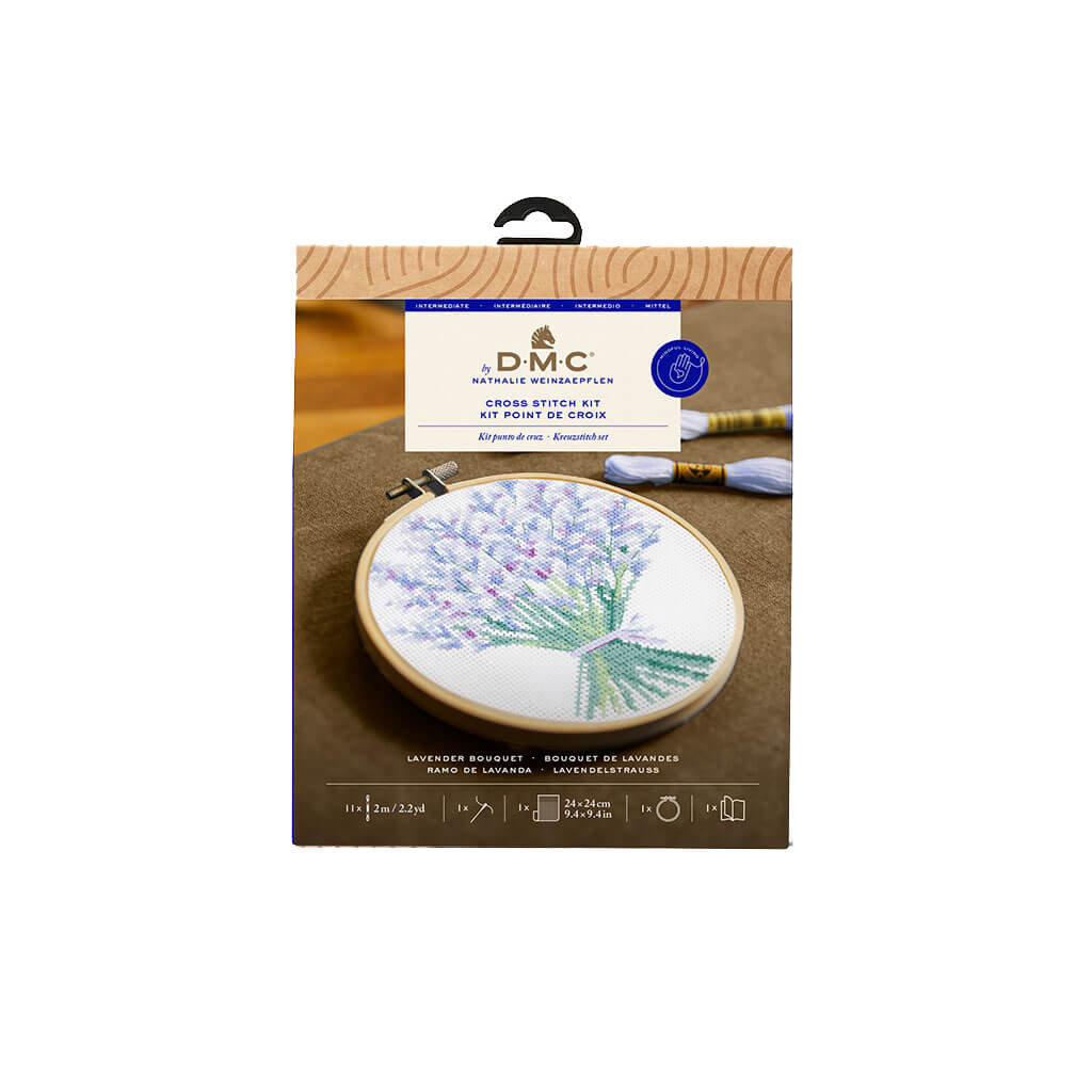 Lavender Cross Stitch Kit