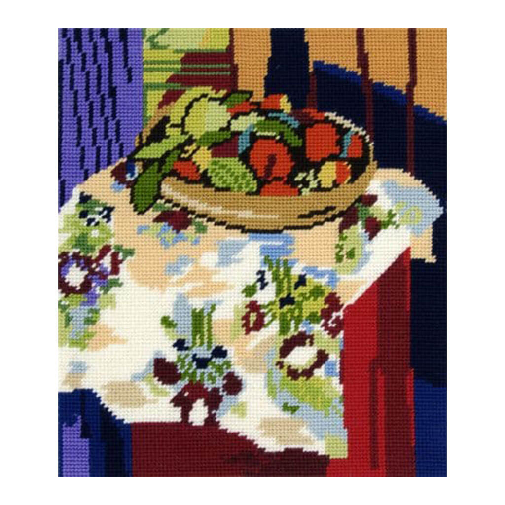 Oranges Needlepoint Canvas, 36cm x 40cm