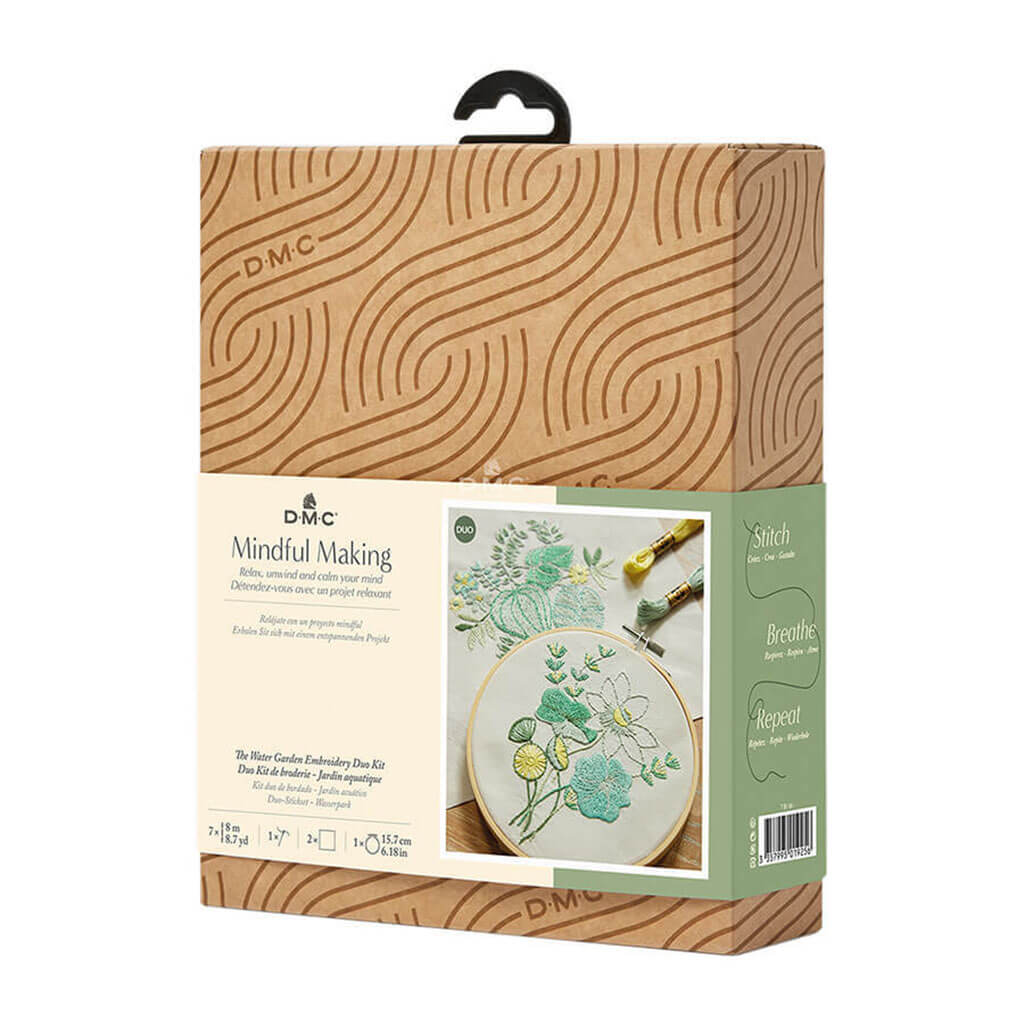 The Water Garden Embroidery Duo Kit