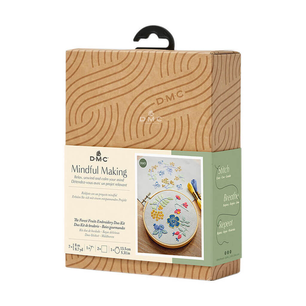 The Forest Fruits Embroidery Duo Kit