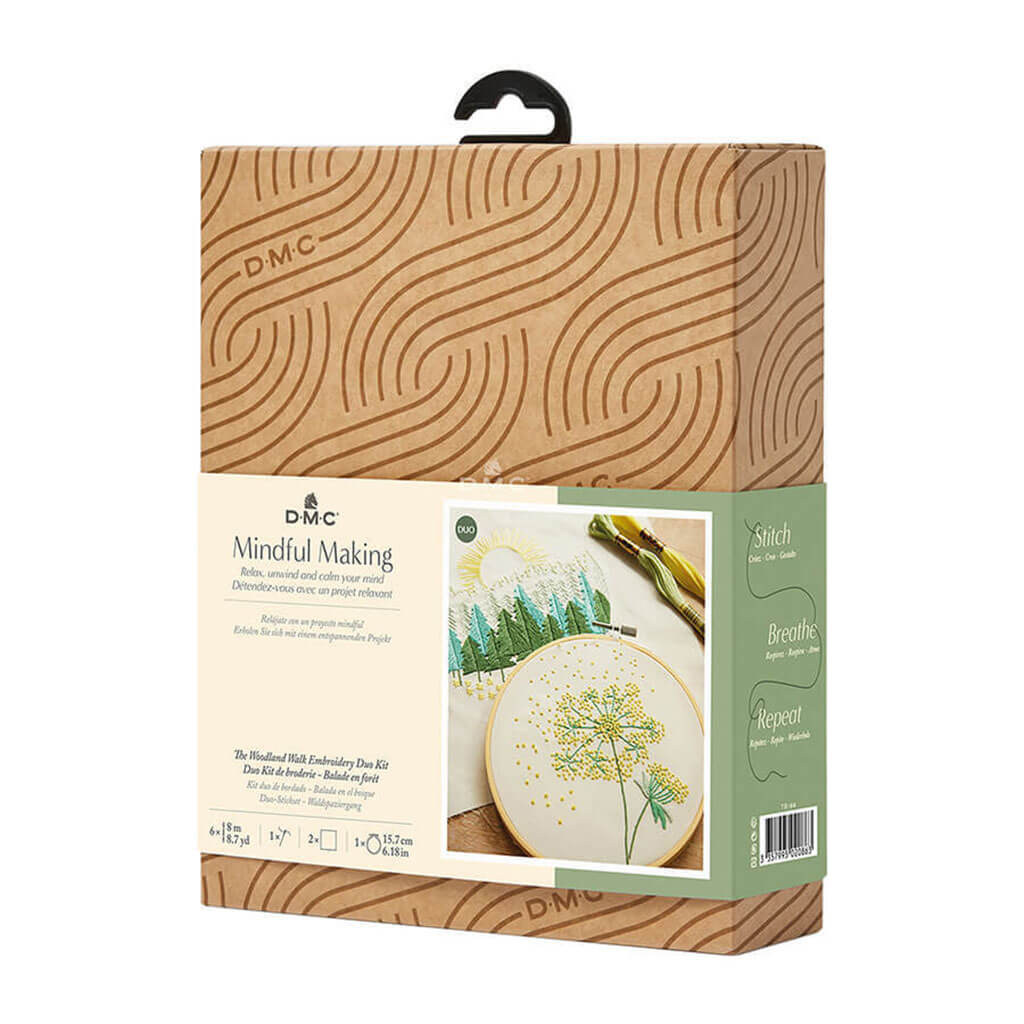 The Woodland Walk Embroidery Duo Kit