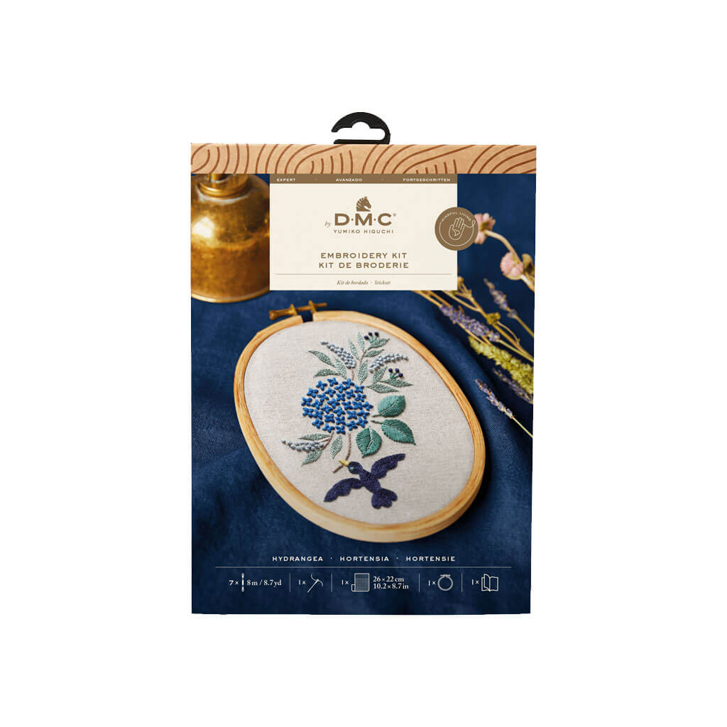 Yumiko Hydrangea Embroidery Kit