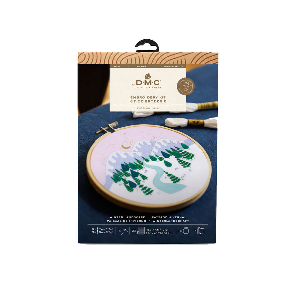 Georgie R. Embroidery Kit, Winter