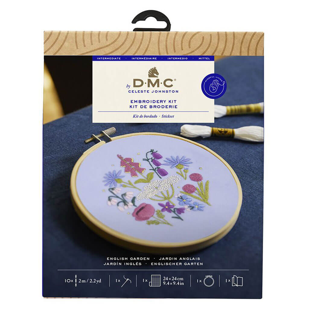 Celeste J. Embroidery Kit, English Garden