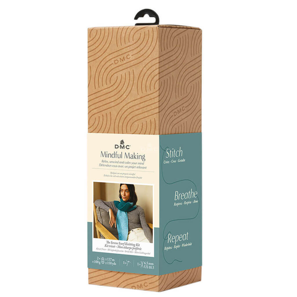 The Serene Scarf Knitting Kit