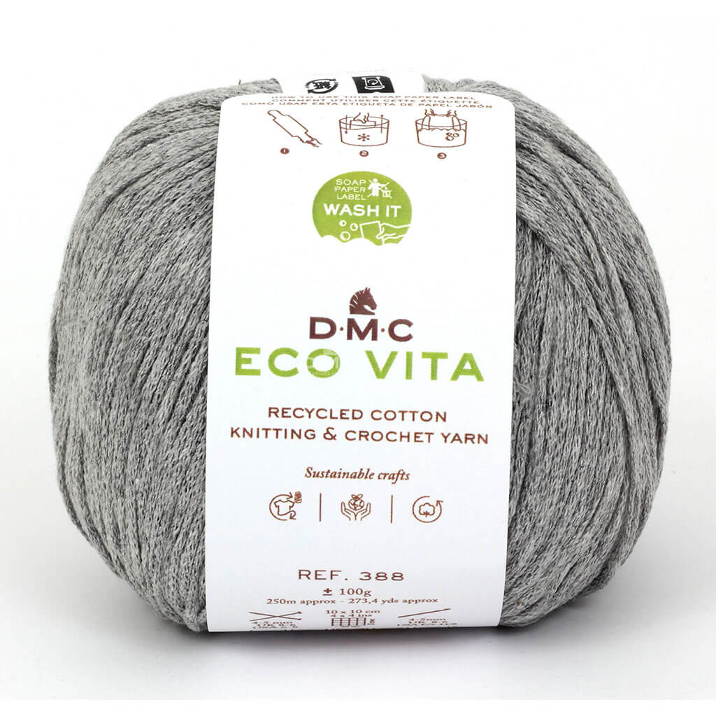 DMC Eco Vita 3 100g, Medium Grey