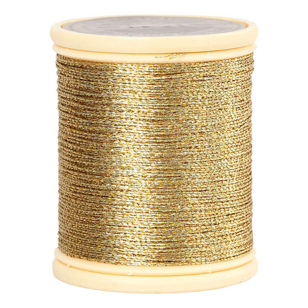 Gold Metallic Threads Spools 40M