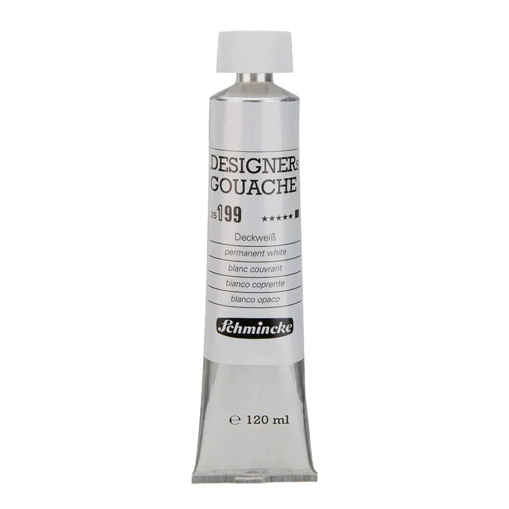 Designer&#39;S Gouache Opaque White, 120ml