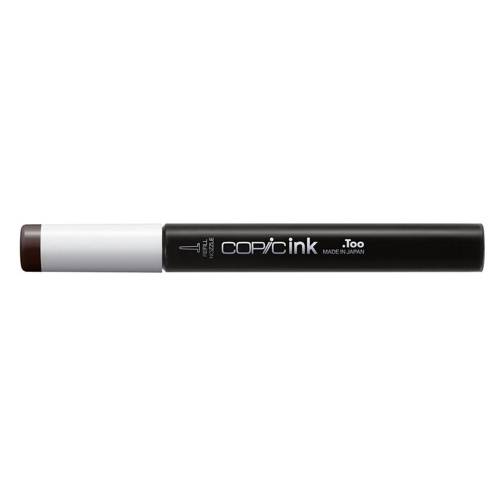 Copic Ink Refill 12ml, E49 Dark Bark