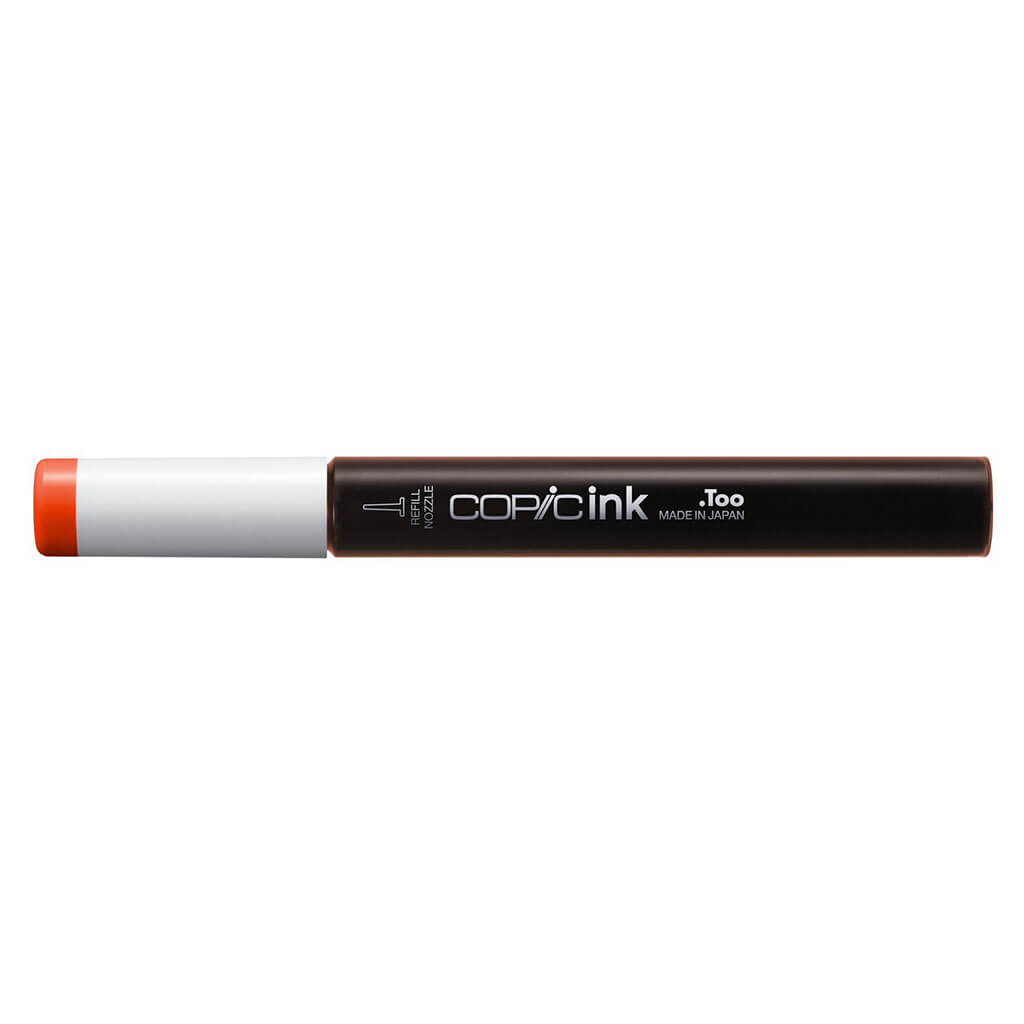 Copic Ink Refill 12ml, R08 Vermillion