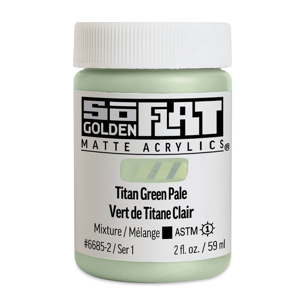 SoFlat Matte Acrylic Titan Green Pale, 2oz