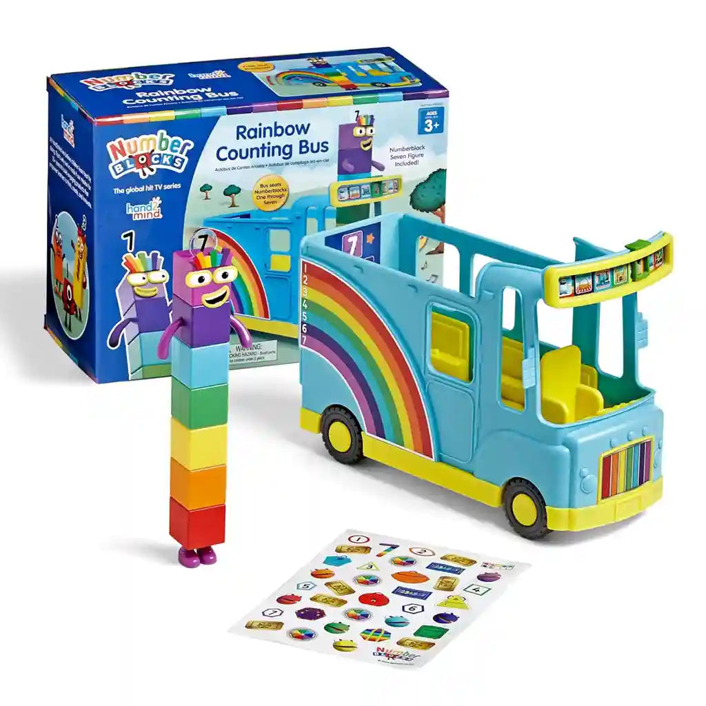 Numberblocks Rainbow Bus