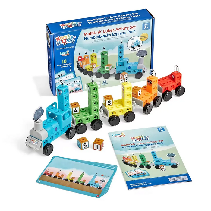 Mathlink Cubes Activity Set Numberblocks Express Train