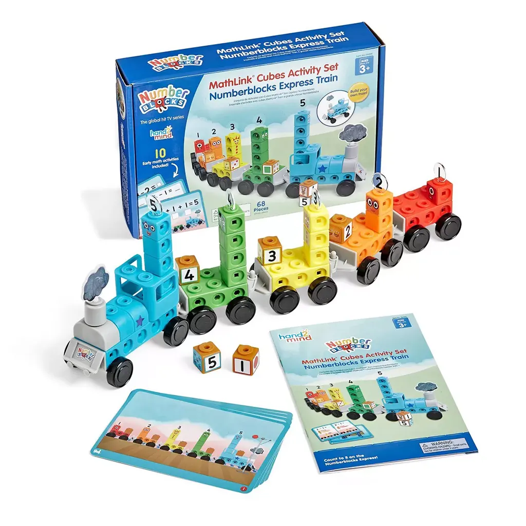 Mathlink Cubes Activity Set Numberblocks Express Train