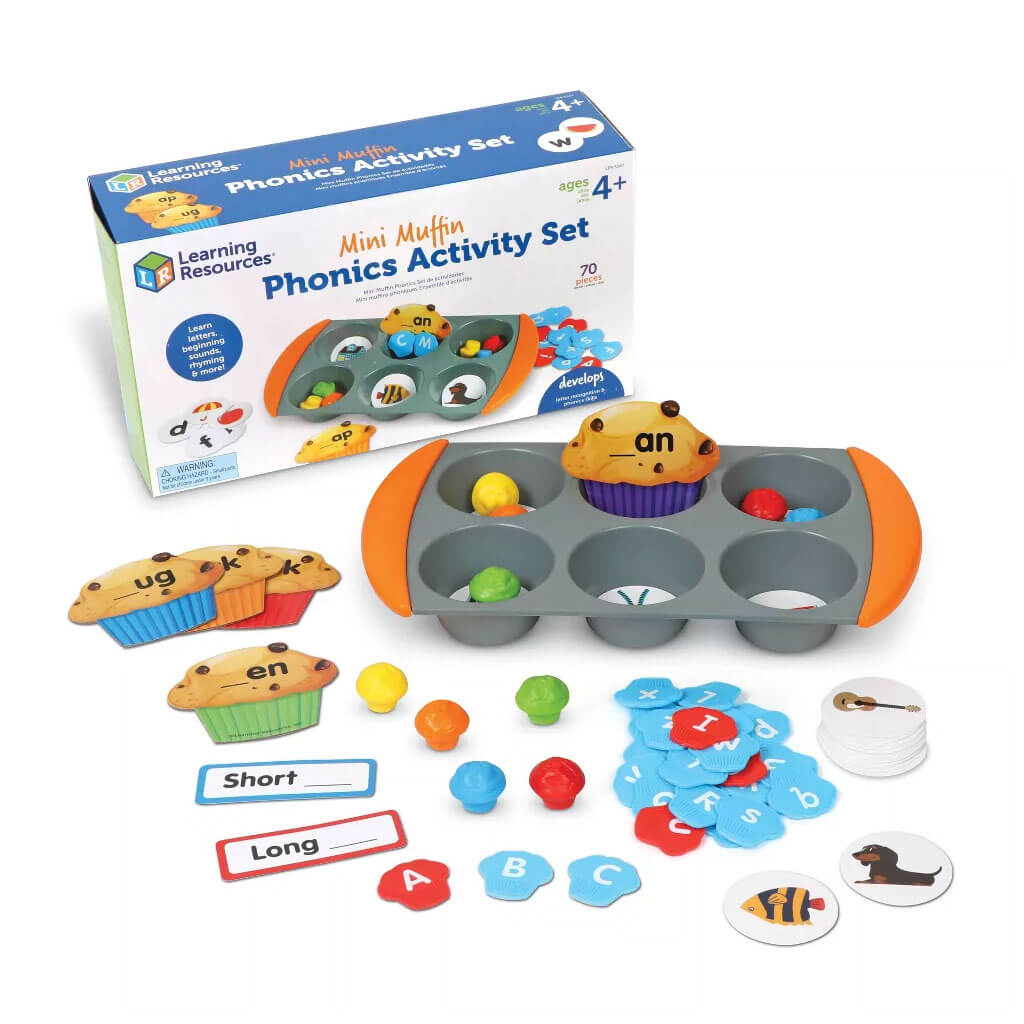 Mini Muffin Phonics Activity Set