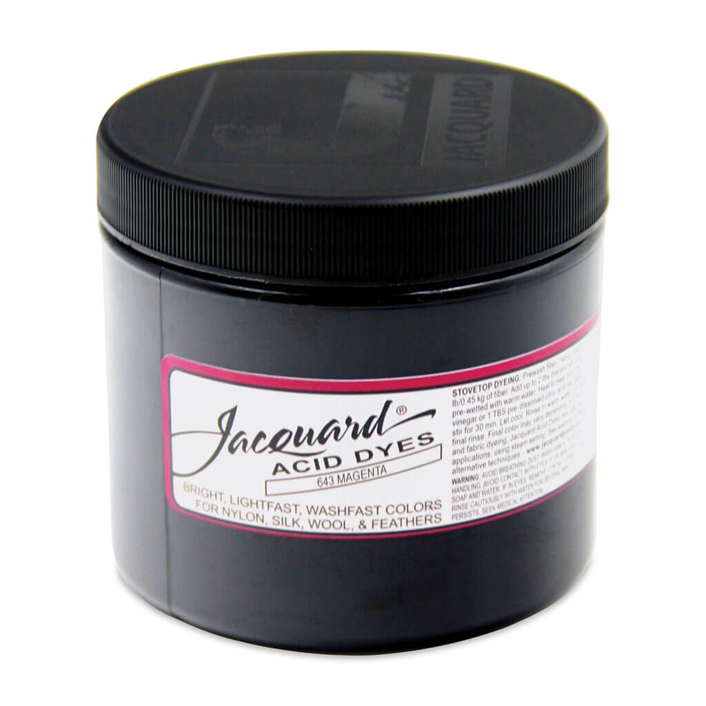 Jacquard Acid Dye Magenta, 8oz #643