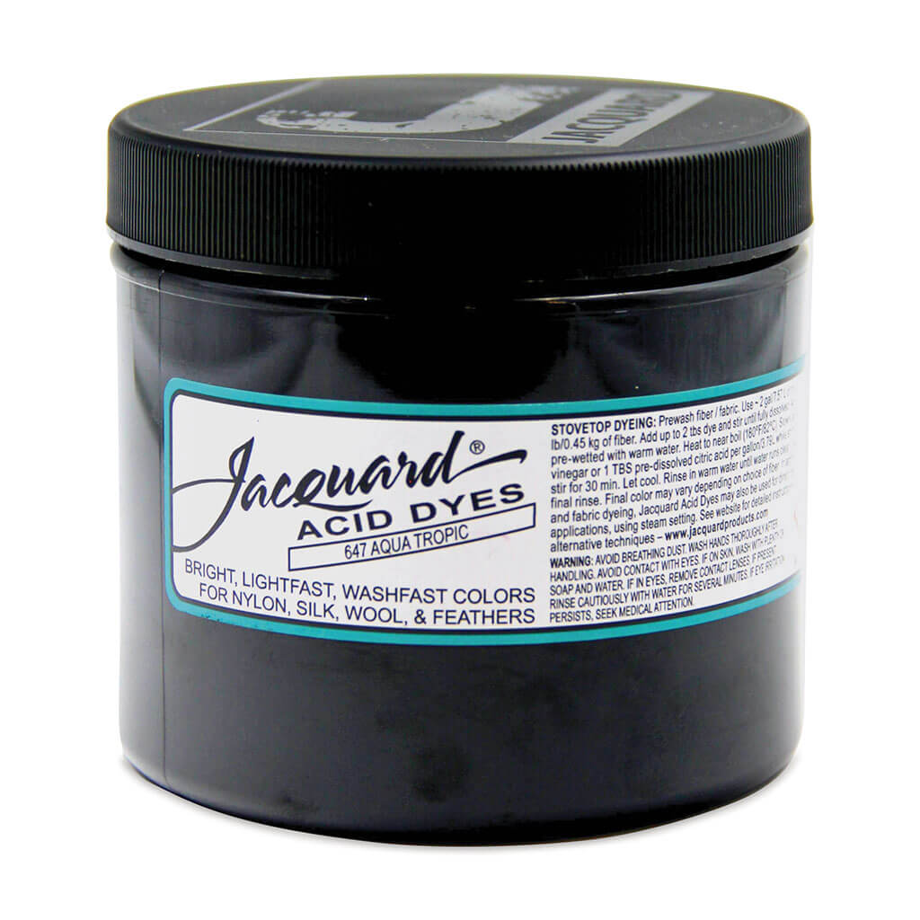 Jacquard Acid Dye Aqua Tropic, 8oz #647