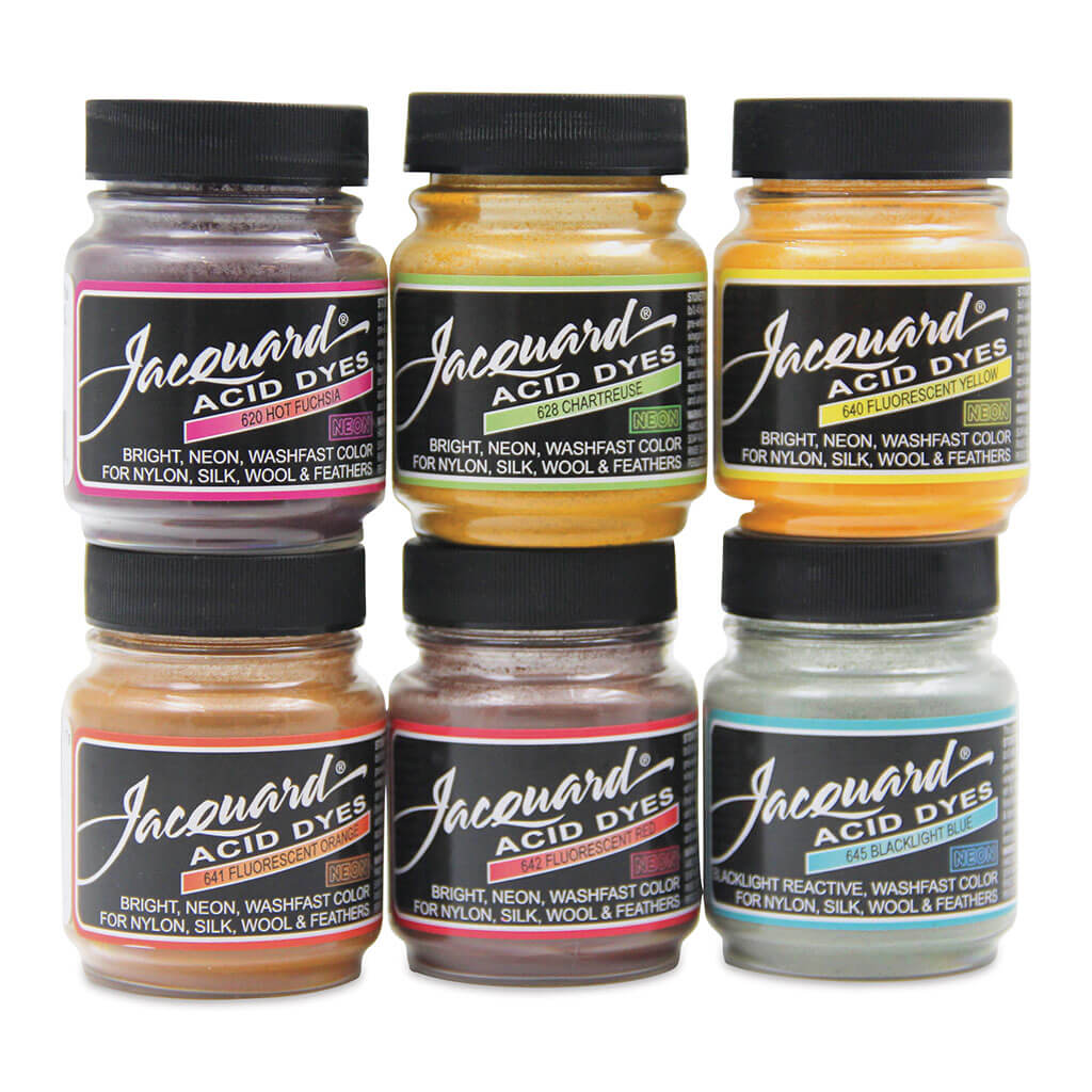 Jacquard Acid Dye Neon Set