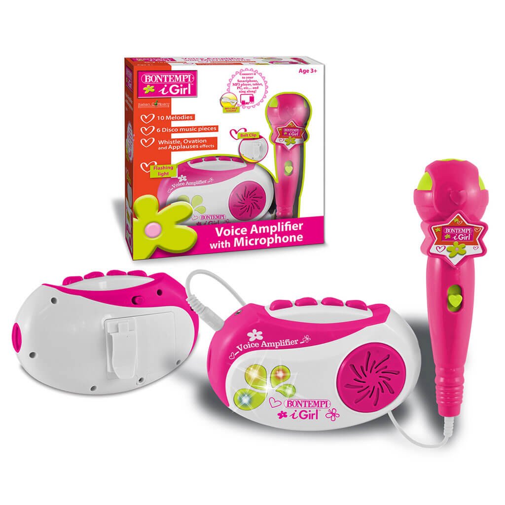 Bontempi Voice Amplifier with Microphone, Girl