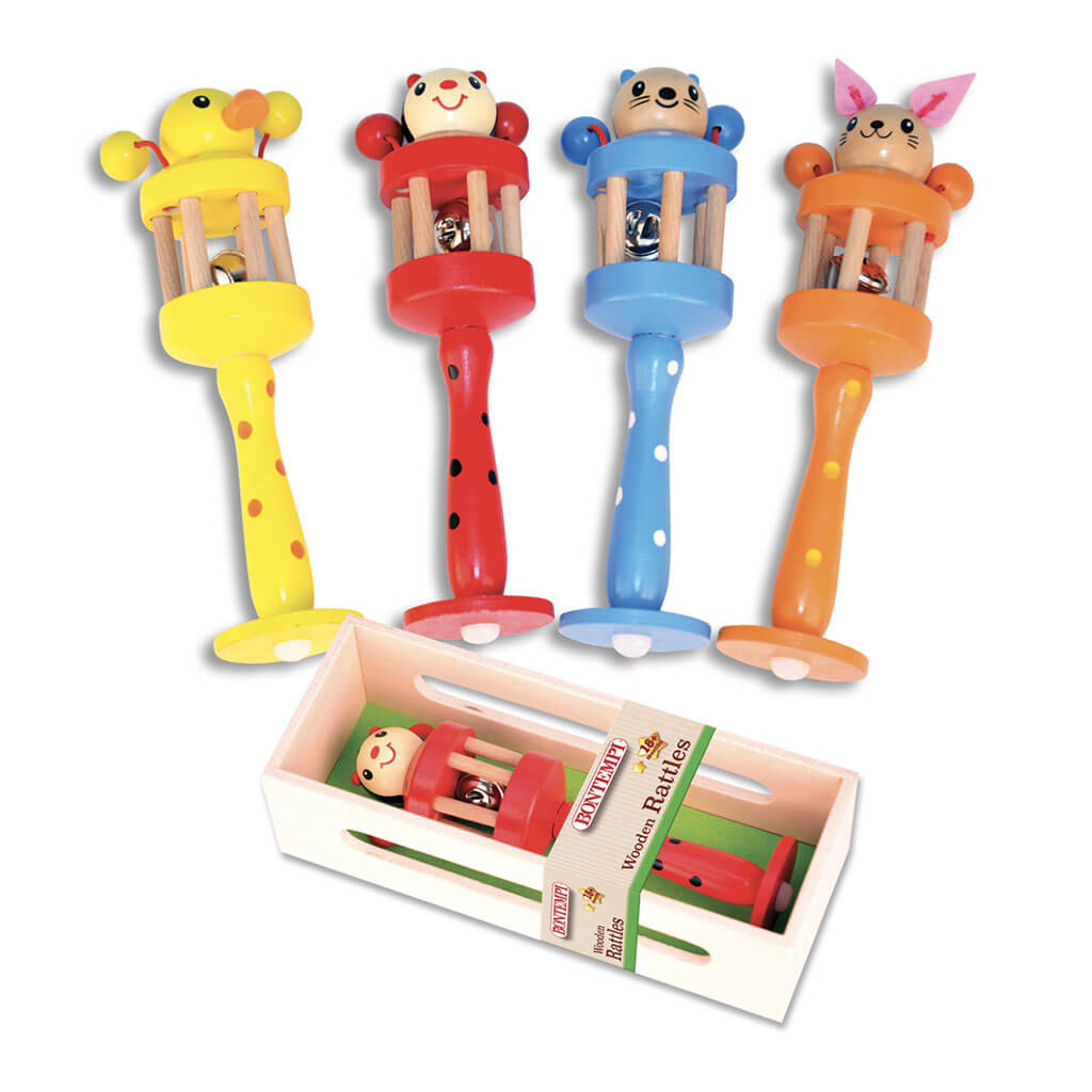 Bontempi Wooden Rattles