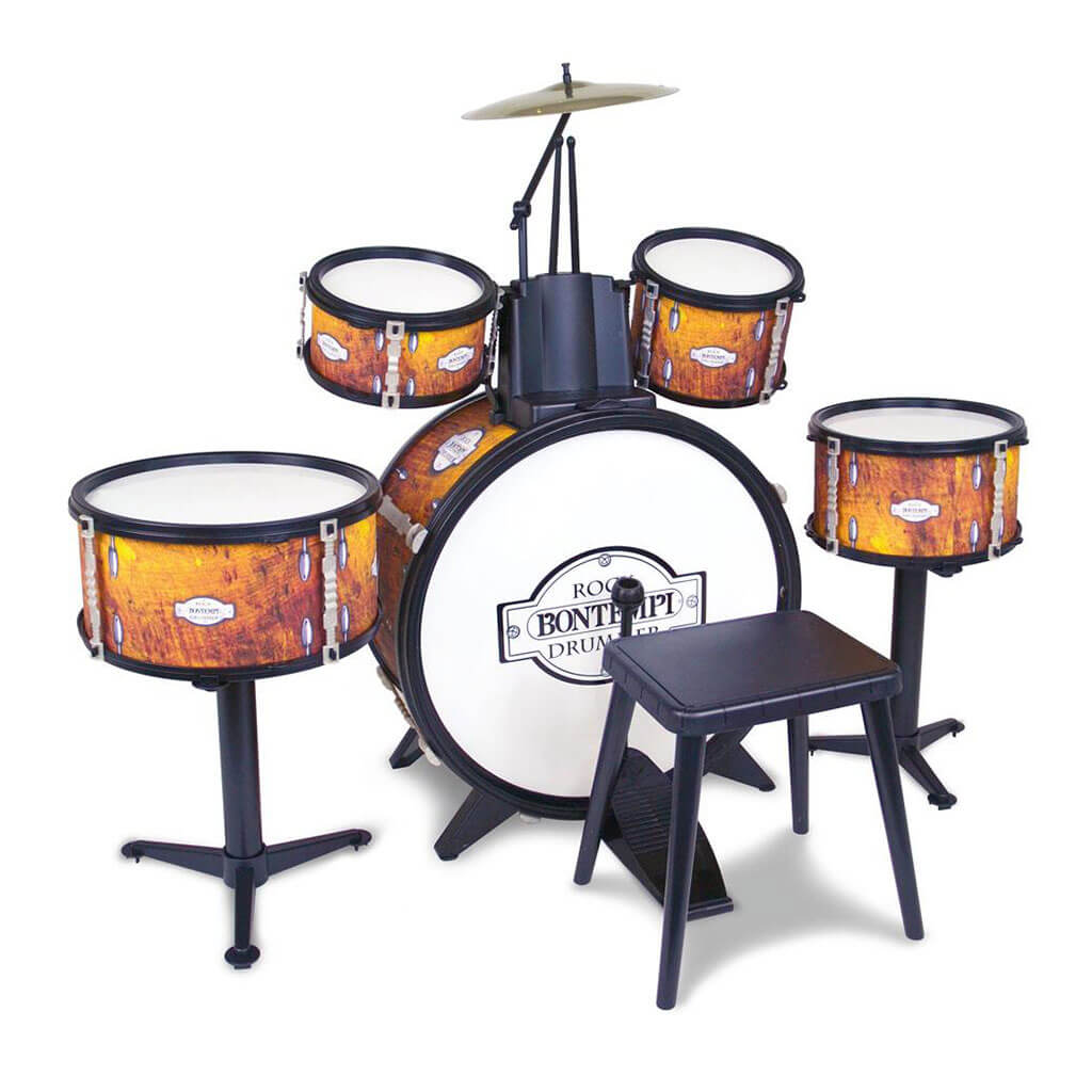 Bontempi Classic Drum Kit with Stool and Sticks